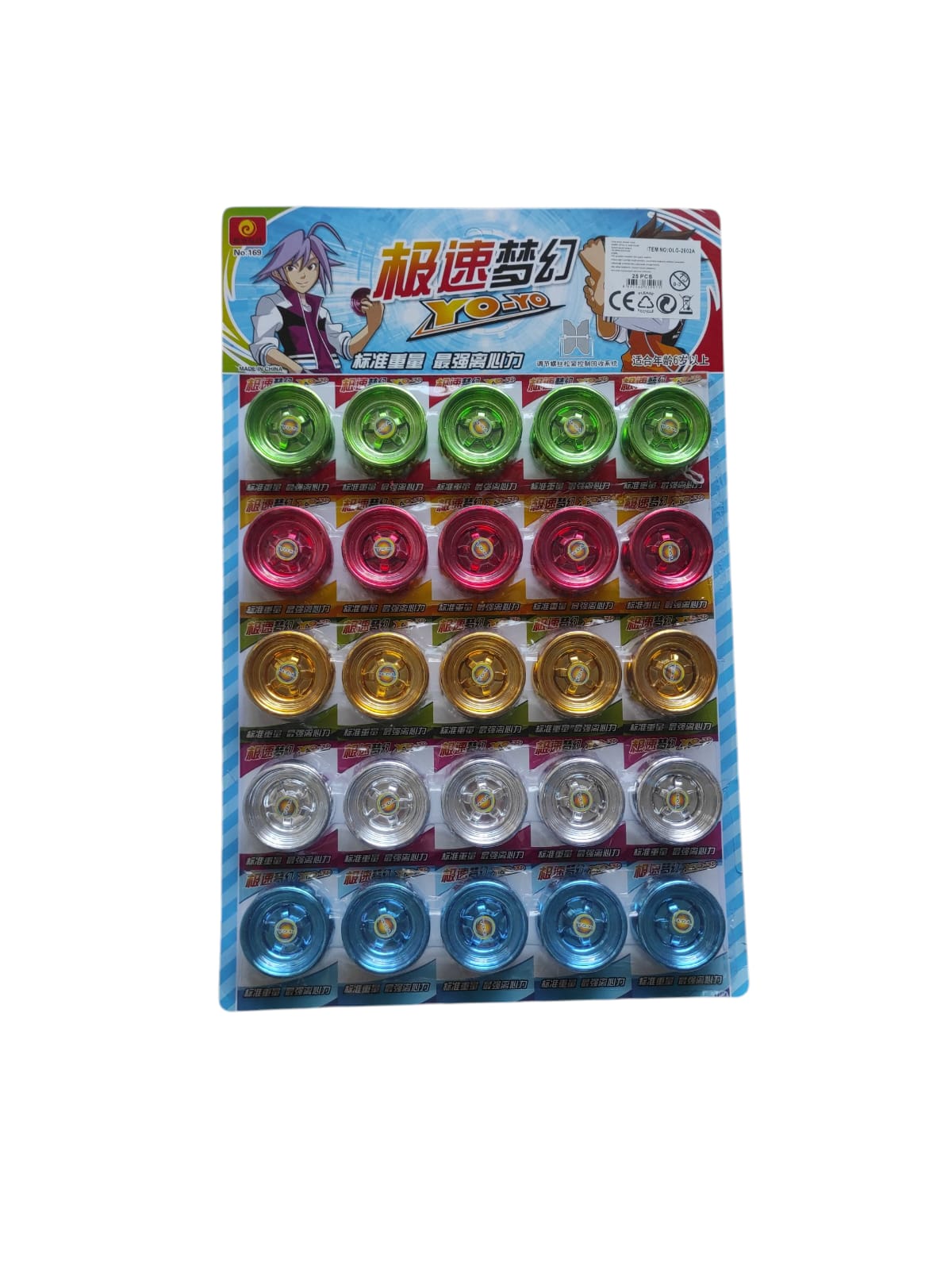 toptan oyuncak ipli yoyo 25 li 